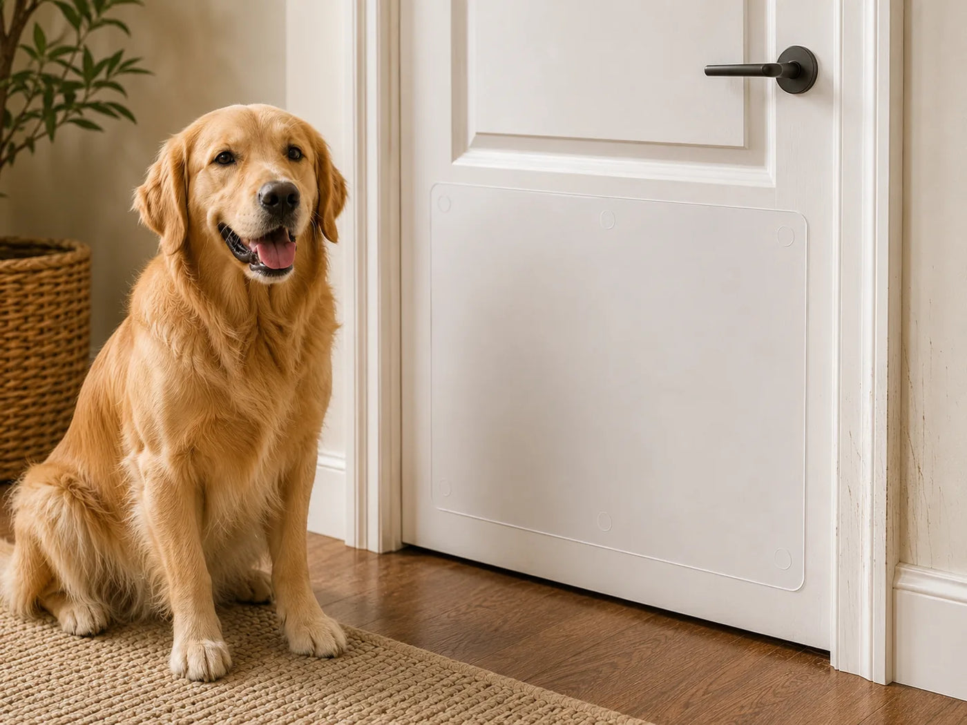 How to Protect an Outside Door From Dog Scratching