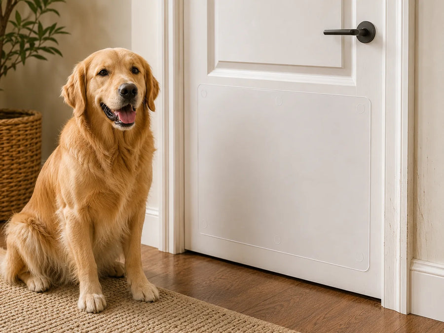 How to Protect an Outside Door From Dog Scratching