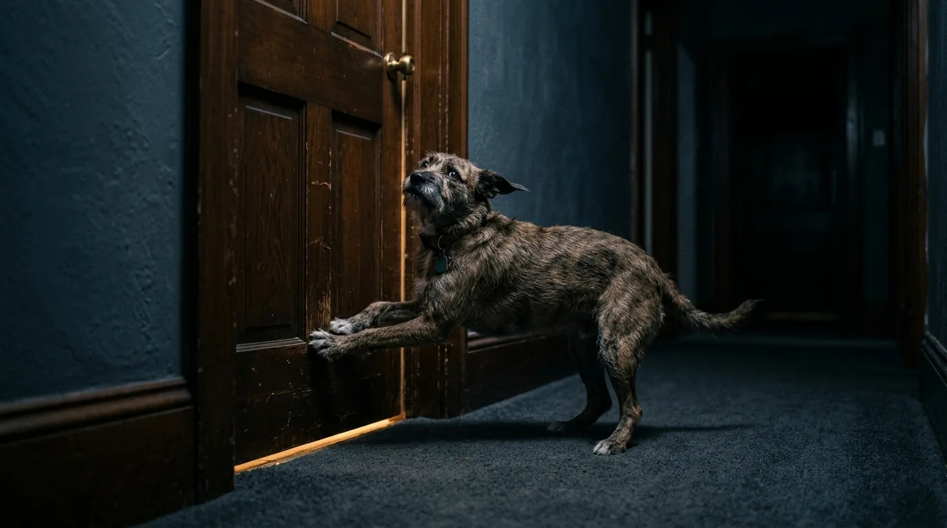 Stop Dog Scratching at Door at Night: Reasons & Action Plan
