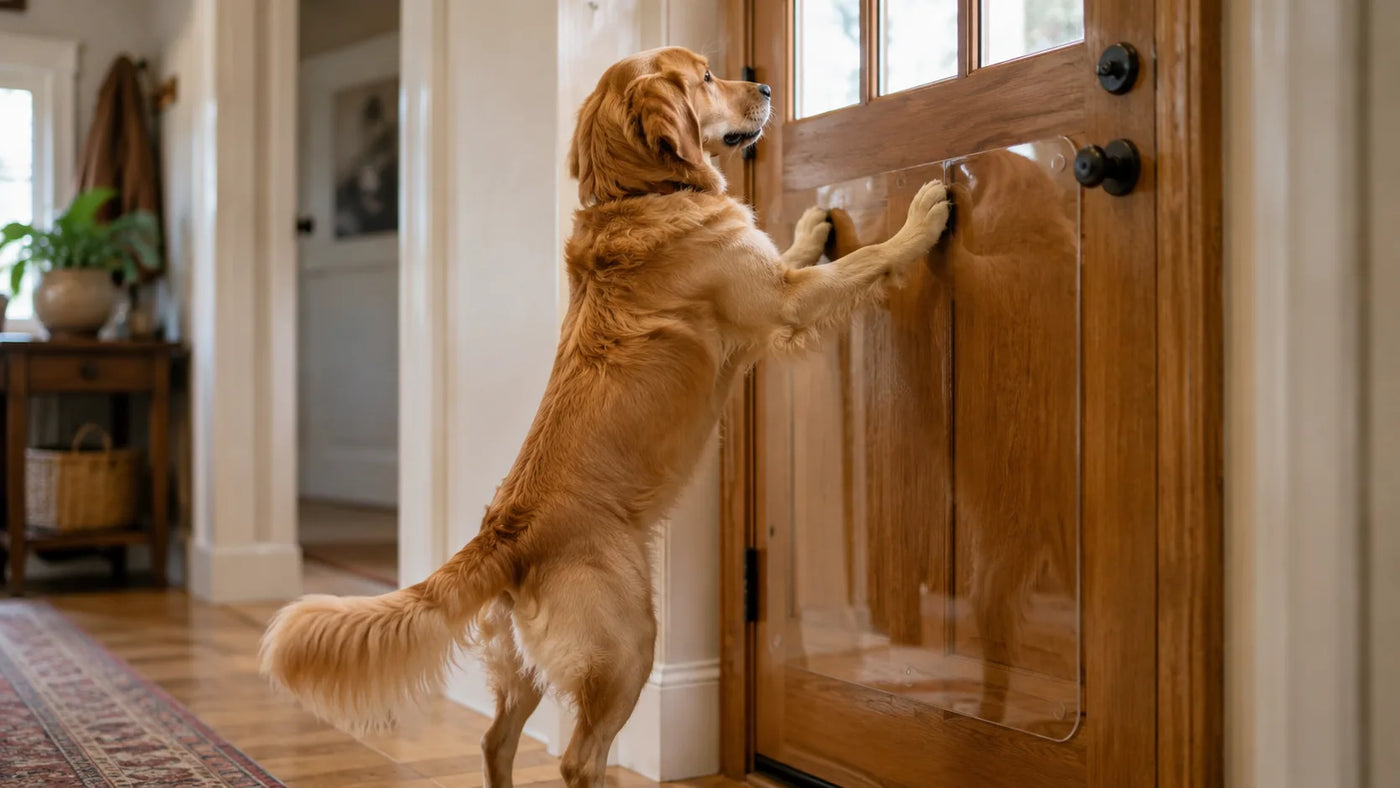 How to Stop a Puppy from Scratching the Door: Quick Training & Protection Tips