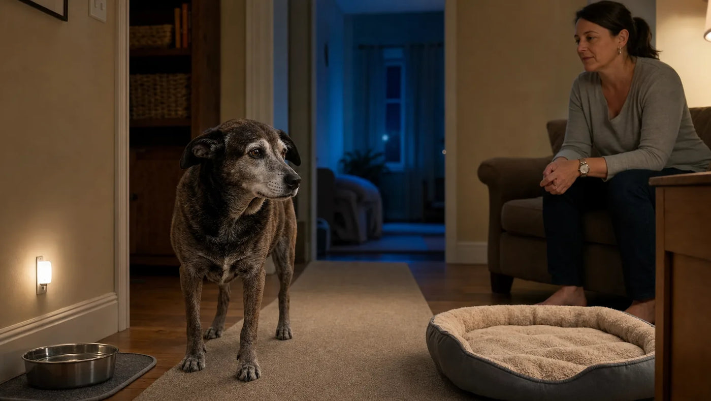Why Is My Senior Dog Suddenly Anxious at Night?