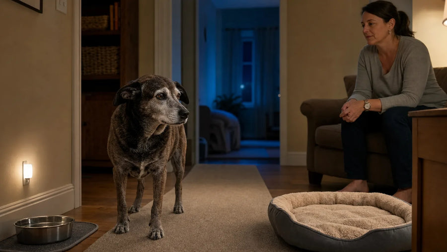 Why Is My Senior Dog Suddenly Anxious at Night?