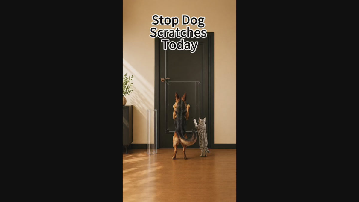 Door Protector from Dog Scratching video